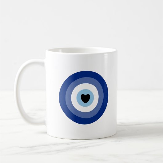 Symbol-Schutz des Bösen Kaffeetasse (Links)