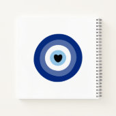 Symbol-Schutz des Bösen Notizblock (Rückseite)