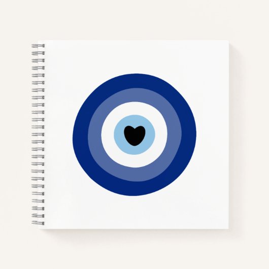 Symbol-Schutz des Bösen Notizblock (Vorderseite)