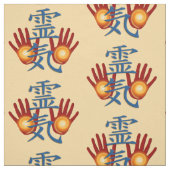 Symbol / Sign REIKI & Hands + Ihr Backgr. Ideen Stoff (Muster)