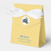 Symbol Siziliens Trinacria Medusa Gelb Sizilianisc Geschenkschachtel (Vorderseite)