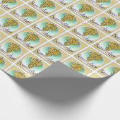 Symbol Sommelier Geschenkpapier (Ecke)