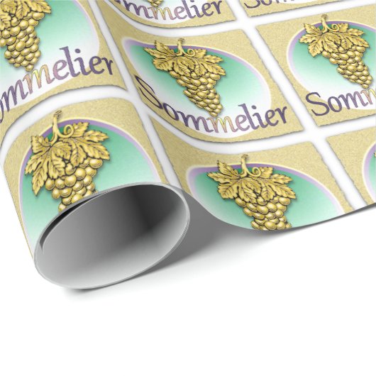Symbol Sommelier Geschenkpapier (Rolleneckpunkt)