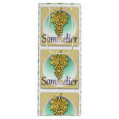 Symbol Sommelier Geschenktüte Für Weinflaschen (Vorderseite)