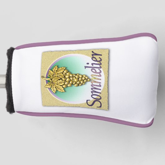 Symbol Sommelier Golf Headcover (Vorderseite)