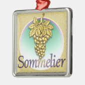 Symbol Sommelier Ornament Aus Metall (Links)