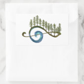 Symbol-Sticker für Sol Rechteckiger Aufkleber (Tasche)