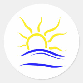 Symbol-Sticker Runder Aufkleber