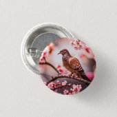 Symbol: Taube Button (Vorne & Hinten)