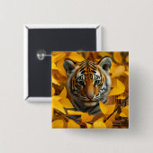 Symbol: Tigerkuppe in Blätter Button (Vorne & Hinten)