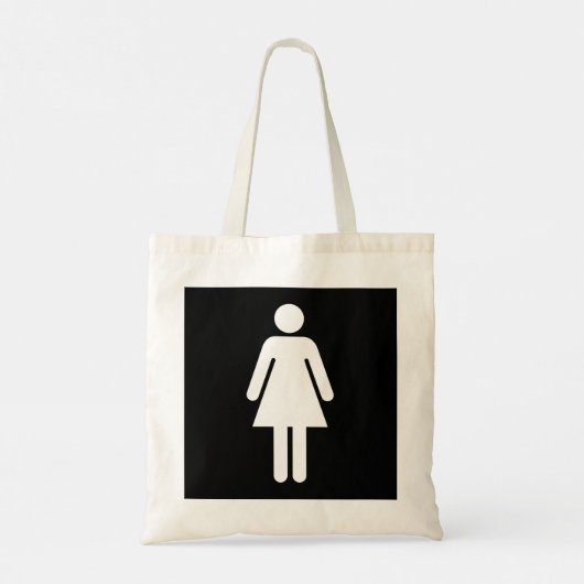 Symbol Tote Bag Tragetasche (Rückseite)