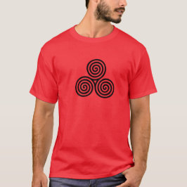 Symbol Triskele,Heide,Himmel,Himmel,Himmel,Erde,Hi T-Shirt