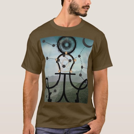 SYMBOL UND ASTRAL KOSMISCH T-Shirt (Vorderseite)