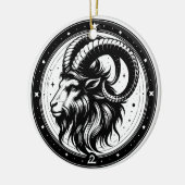 Symbol und Merkmale des Horoskops Keramik Ornament (Links)