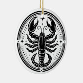 Symbol und Merkmale des Horoskops Keramik Ornament (Rechts)
