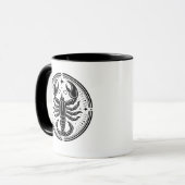 Symbol und Merkmale des Horoskops Tasse (Vorderseite Links)