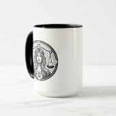 Symbol und Merkmale des Horoskops - Zeichen der Li Tasse (Vorderseite Links)