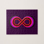Symbol Unendlichkeit infinity Puzzle (Horizontal)