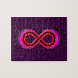 Symbol Unendlichkeit infinity Puzzle