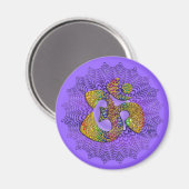 Symbol Universell OM/OM - Ornament Magnet (Vorderseite/Rückseite)