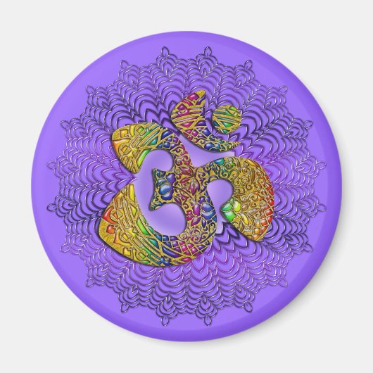 Symbol Universell OM/OM - Ornament Magnet (Vorne)