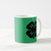 Symbol: Verein 4-H Kaffeetasse (VorderseiteRechts)