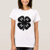 Symbol: Verein 4-H T-Shirt (Vorderseite)