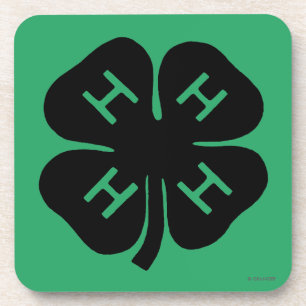 Symbol: Verein 4-H Untersetzer