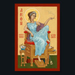 Symbol von Anoia Poster<br><div class="desc">Eine religiöse Ikone von Anoia, die Göttin der Dinge steckte in Schubladen, die ich für meine Ehefrau gemacht habe, eine engagierte Anhängerin. Wir behielt dieses Icon in unserem Haus, in der Hoffnung, dass Anoia uns Glück gewährt, wenn wir nach verlorenen Schlüsseln, Fernseh-Fernbedienungen suchen, Dinge, die unter dem Sofa gerollt sind,...</div>