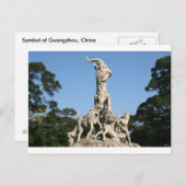 Symbol von Guangzhou 1 Postkarte (Vorne/Hinten)