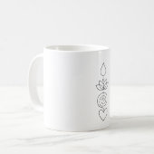 Symbol von Ho'oponopono Kaffeetasse (Vorderseite Links)