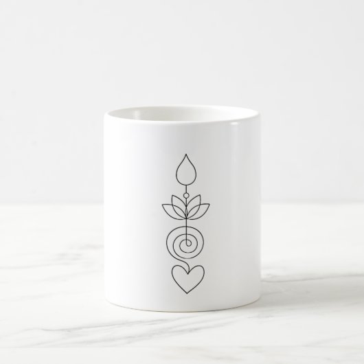 Symbol von Ho'oponopono Kaffeetasse (Mittel)