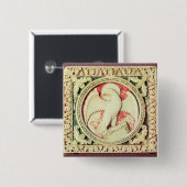 Symbol von Johannes der Evangelist Button (Vorne & Hinten)