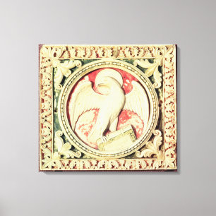 Symbol von Johannes der Evangelist Leinwanddruck