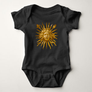 Symbol von Louis XIV der Sonnenkönig Baby Strampler