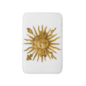Symbol von Louis XIV der Sonnenkönig Badematte (Vorderseite Vertikal)