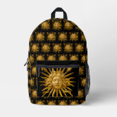 Symbol von Louis XIV der Sonnenkönig Bedruckter Rucksack (Vorderseite)