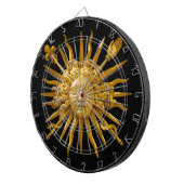 Symbol von Louis XIV der Sonnenkönig Dartscheibe (Vorderseite rechts)