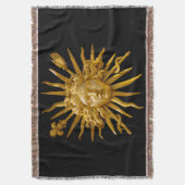 Symbol von Louis XIV der Sonnenkönig Decke (Vorderseite Vertikal)