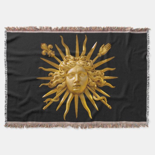 Symbol von Louis XIV der Sonnenkönig Decke (Vorderseite)