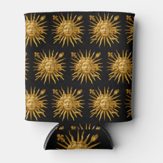 Symbol von Louis XIV der Sonnenkönig Dosenkühler (Vorderseite)