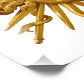 Symbol von Louis XIV der Sonnenkönig Fotodruck (Ecke)