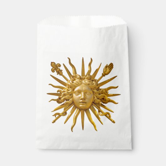 Symbol von Louis XIV der Sonnenkönig Geschenktütchen (Vorderseite)