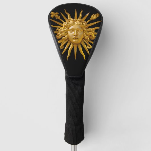 Symbol von Louis XIV der Sonnenkönig Golf Headcover (Vorderseite)