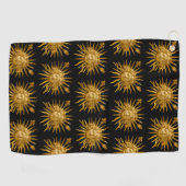 Symbol von Louis XIV der Sonnenkönig Golfhandtuch (Horizontal)