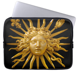 Symbol von Louis XIV der Sonnenkönig Laptopschutzhülle