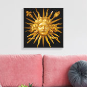 Symbol von Louis XIV der Sonnenkönig Leinwanddruck (Insitu (Wohnzimmer))
