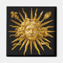 Symbol von Louis XIV der Sonnenkönig