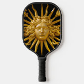Symbol von Louis XIV der Sonnenkönig Pickleball Schläger (Vorderseite)