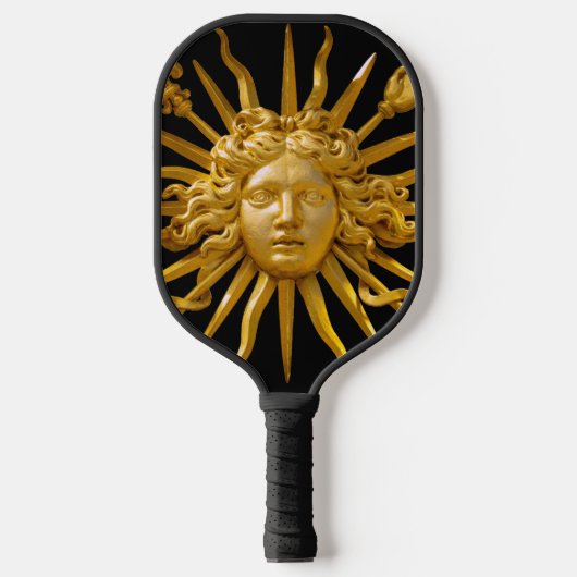 Symbol von Louis XIV der Sonnenkönig Pickleball Schläger (Vorderseite)